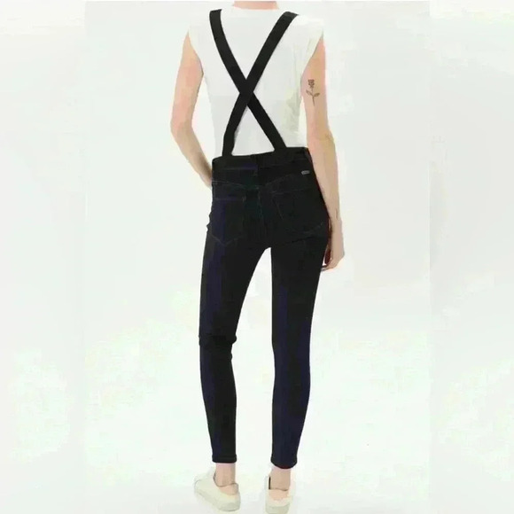 KanCan Topanga High Rise Ankle Skinny Overalls - Picture 2 of 10